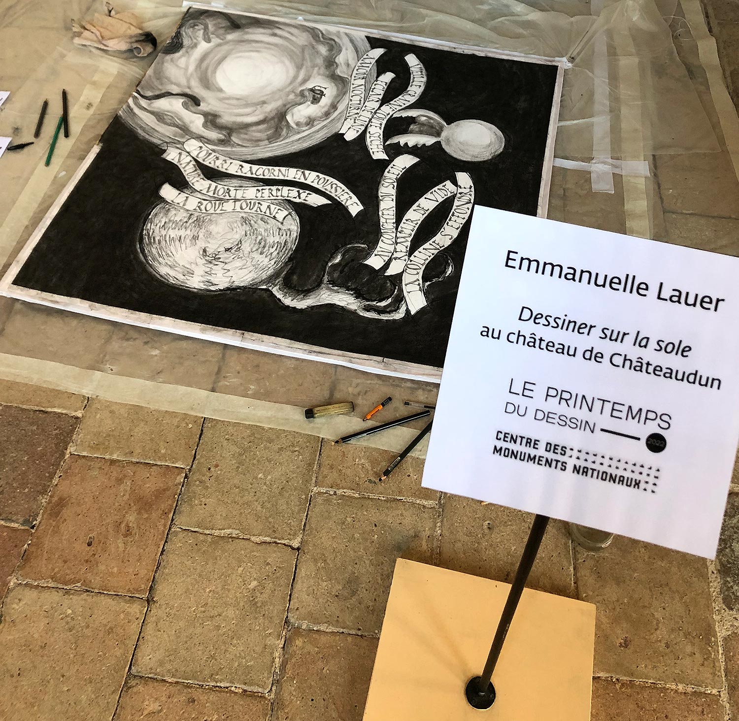 Printemps du dessin, CMN, Château de Châteaudun