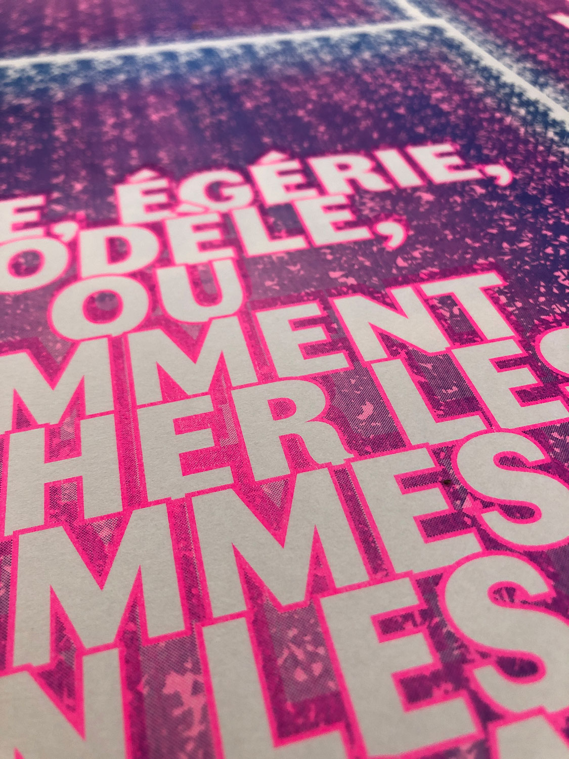 Affiche A3 - Risographie