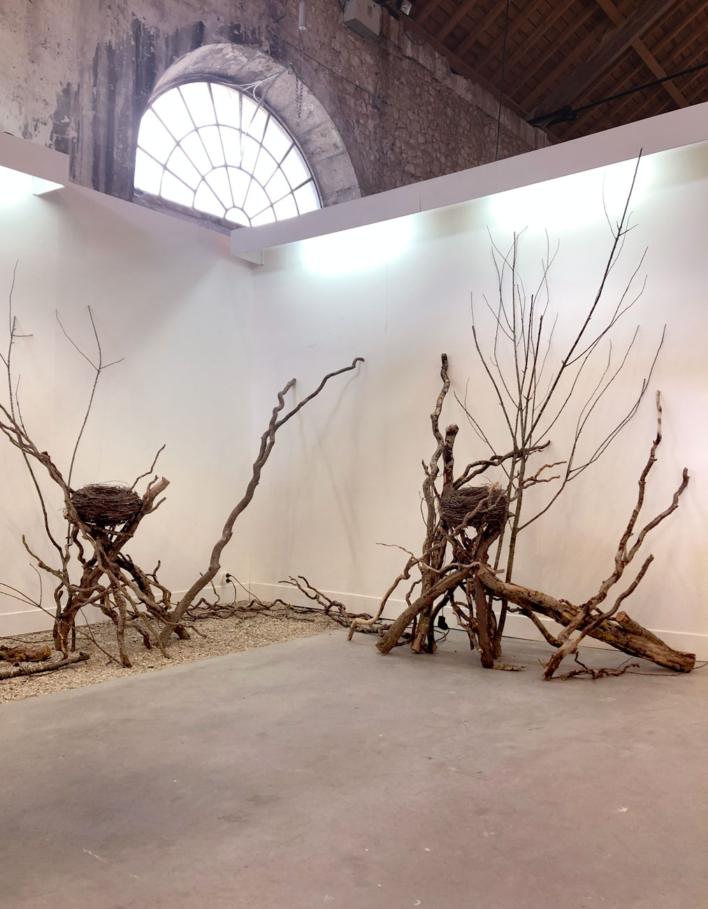 installation art contemporain vidéo Promenades photo vendome